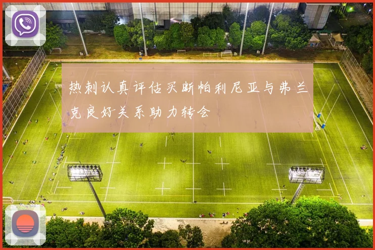 热刺认真评估买断帕利尼亚与弗兰克良好关系助力转会